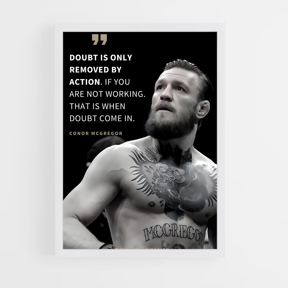 Poster Conor the Champion – affiche MMA (vue 3)